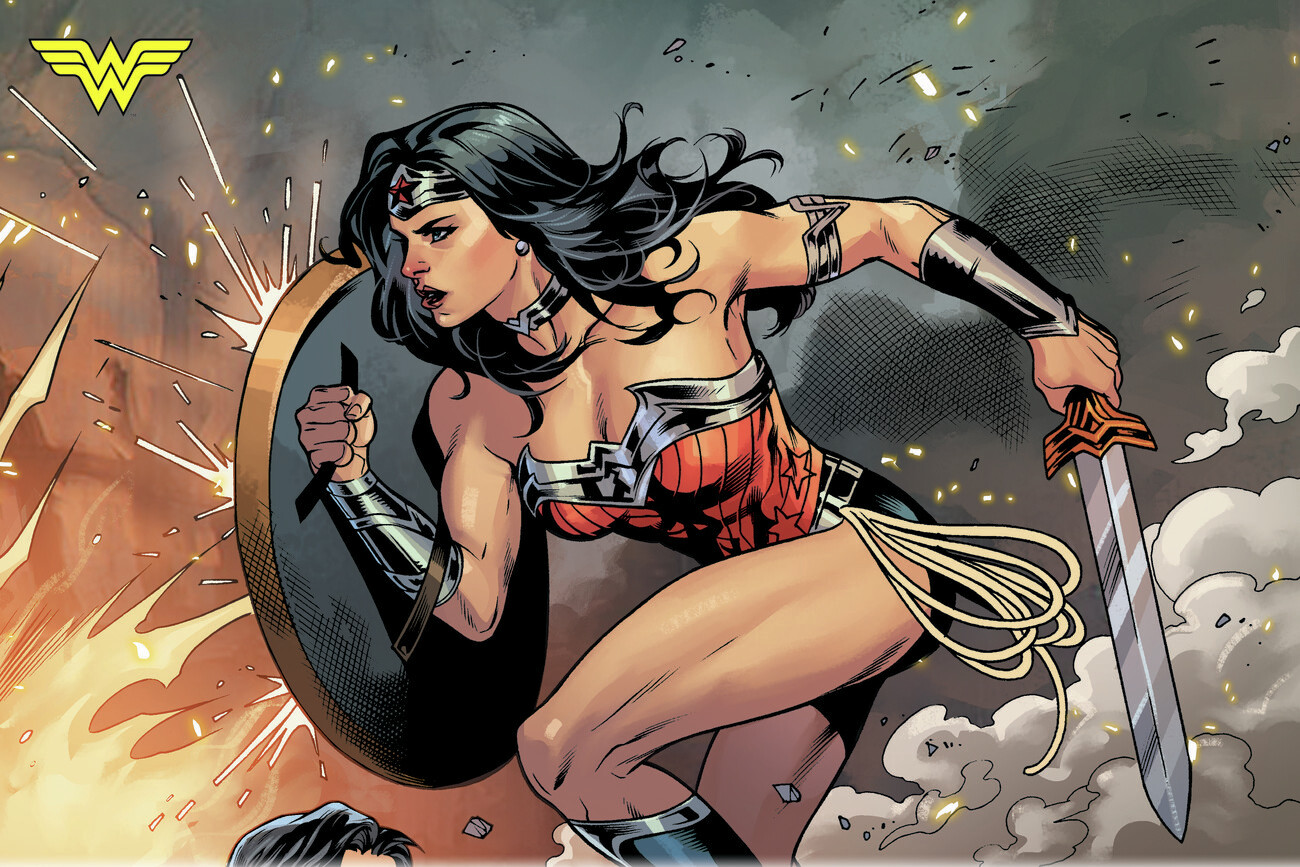 Set Bagage Wonder Woman DC - Étiquette Et Housse Passeport - Enfant - Rose