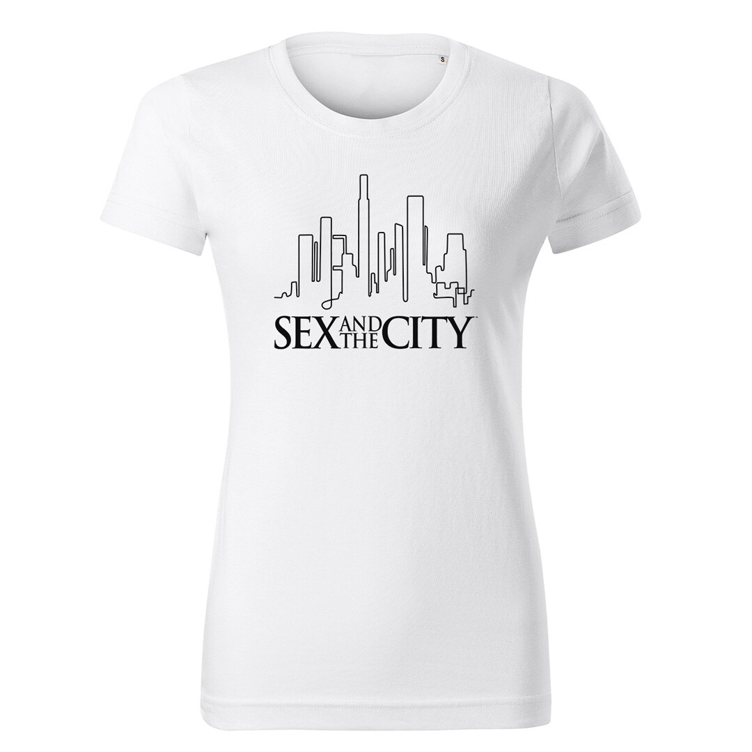 Tričko Sex And The City - Skyline 1, Pánské, Regular, M