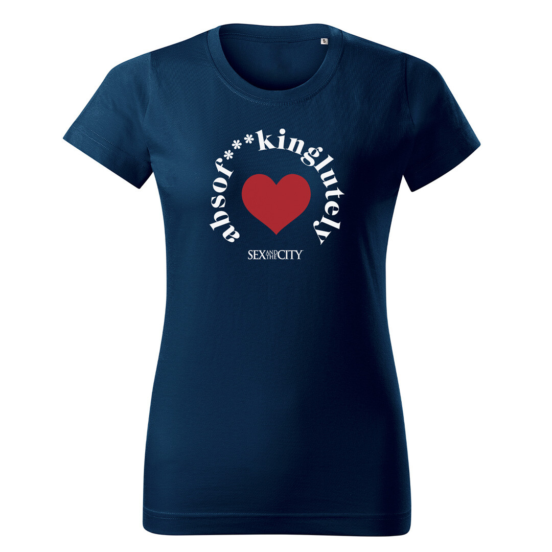 Tričko Sex And The City - Absof***kinglutely, Pánské, Regular, M