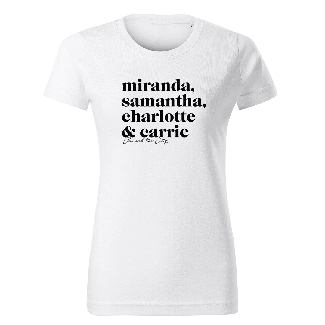 Tričko Sex And The City - Miranda, Carrie, Pánské, Regular, M
