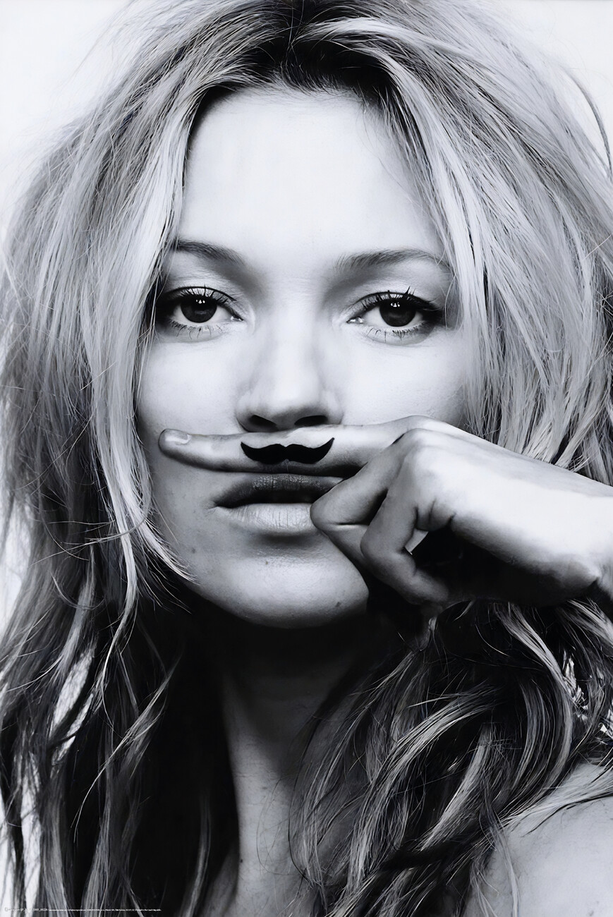 Poster Kate Moss - Life is a Joke | Wall Art | 3+1 FREE | UKposters