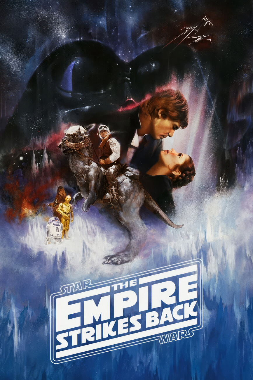 Poster The Empire Strikes Back (1980) | Wall Art | 3+1 FREE
