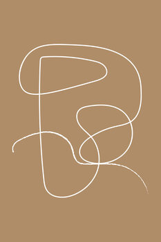 Plagát line art