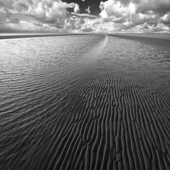 Poster Ocean and clouds