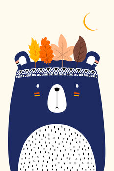 Plagát Cute Little Bear
