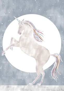 Plakát Rising Unicorn