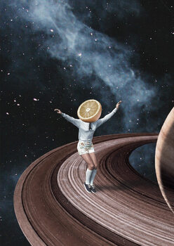 Poster Jumping oranges in my head