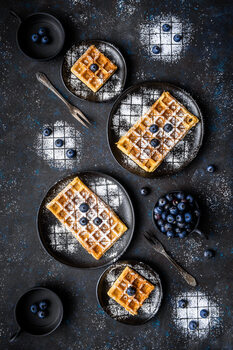 Poster Sourdough waffles