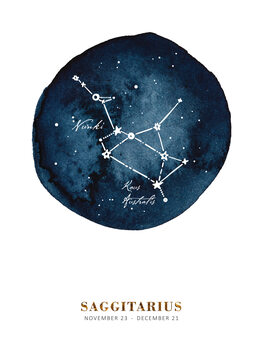 Poster Zodiac - Saggitarius