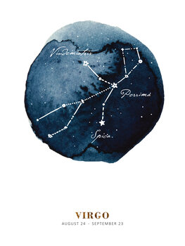 Poster Alina Buffiere - Zodiac - Virgo