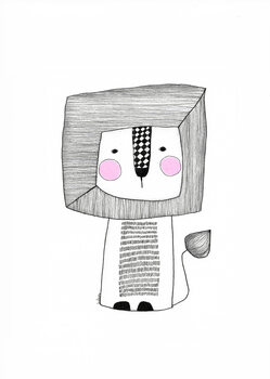 Poster Bianca Peters - Cute Lion