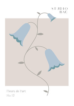 Poster Bluebells Studio Bac