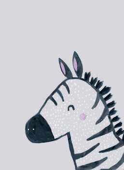 Poster Inky zebra