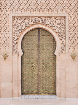 Poster Moroccan Door