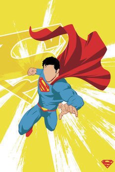Poster Superman - Power Yellow