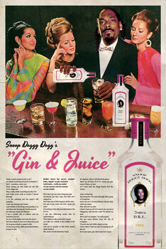 Poster Gin and Juice