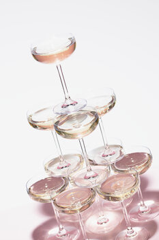 Poster Champagne tower 1