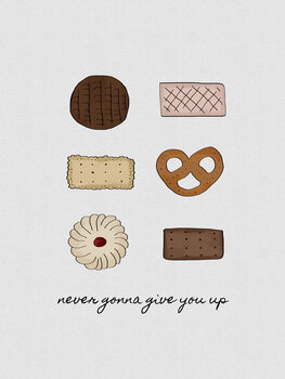 Poster Never Gonna Give You Up
