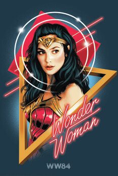 Poster Wonder Woman - Welcome to the 80s