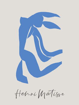 Poster Henri Matisse - Blue Lady