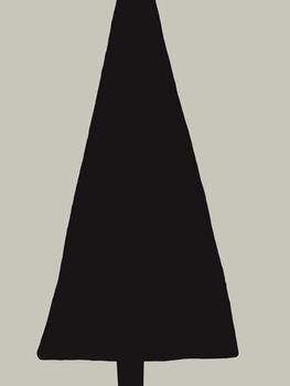 Poster Abstract Christmas tree