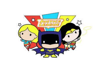 Poster Justice League - Chibi