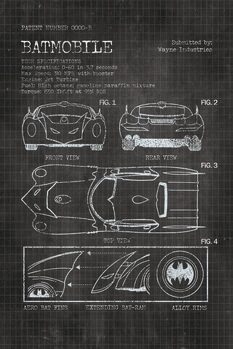 Poster Batmobile - Tech Specifications