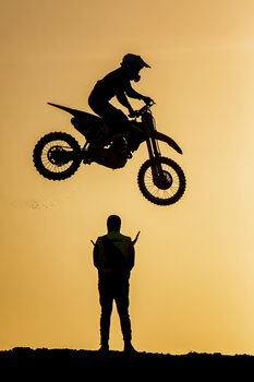 Poster jump over