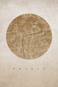 Poster Vintage Prague