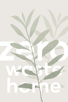 Poster Zero waste home
