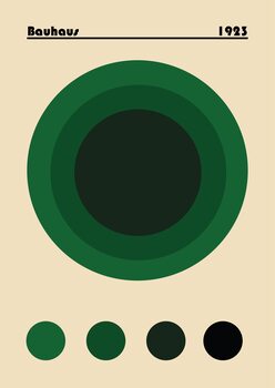 Poster Bauhaus 1923 Green