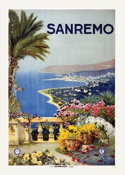 Poster San Remo Italy