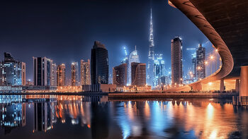Póster Dubai City