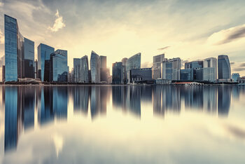 Poster Marina Bay Reflection