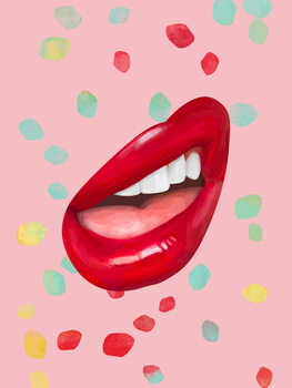Poster Red Lips II