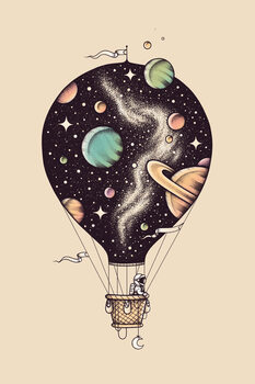 Poster Enkel Dika - Interstellar Journey