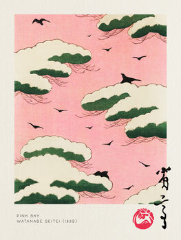 Poster Pink Sky - Watanabe Seitei