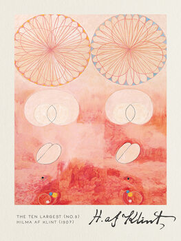 Plakat The Ten Largest (No 9) - Hilma af Klint