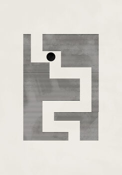 Poster Minimalist maze