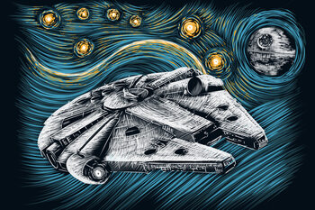 Poster Starry Falcon