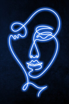 Neon Faces