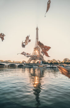 Poster Dancing With The Leaves