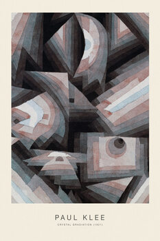 Poster Crystal Gradiation (Special Edition) - Paul Klee