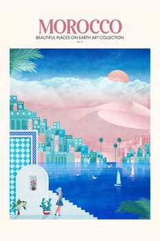 Plakat Emel Tunaboylu - Travel Morocco