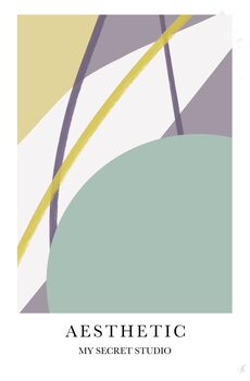 Poster Geometric abstract #3