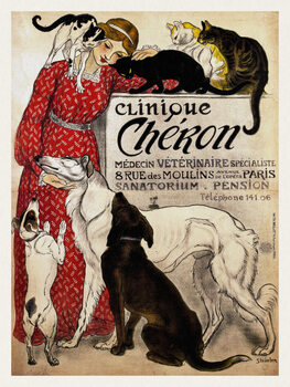 Poster Clinique Cheron, Cats & Dogs