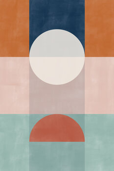 Terracotta and Blue