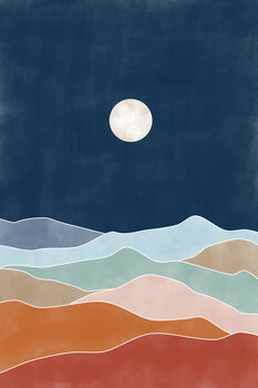 Terracotta and Blue