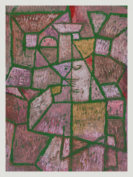 Poster Lord of the City (Abstract in Purple & Green) - Paul Klee