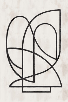 Poster Pati Cascino - Contours I